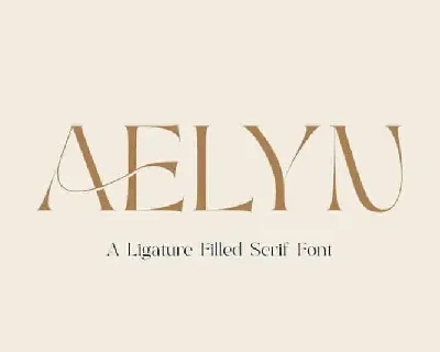 Aelyn Serif font