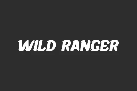 WildRangerDemo font