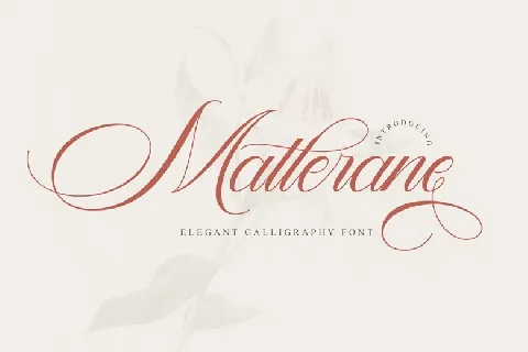 Matterane font