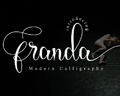 Franda Calligraphy font