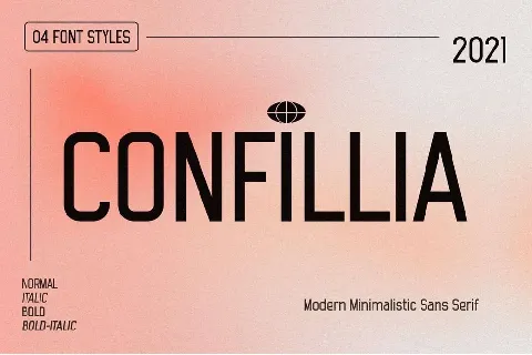 Confillia Family font