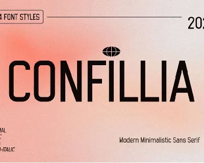 Confillia Family font