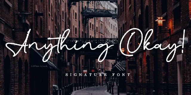 Anything Okay! font