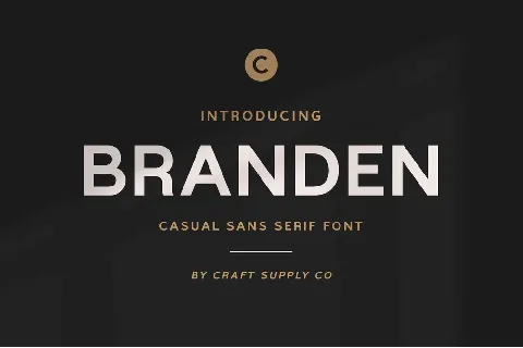 Branden font