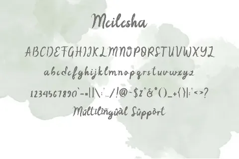 Meilesha font