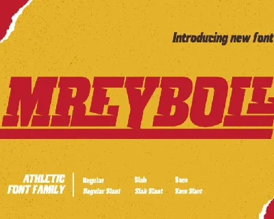 Mreyboll font