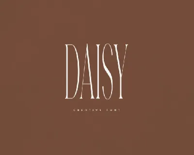 Daisy Serif font