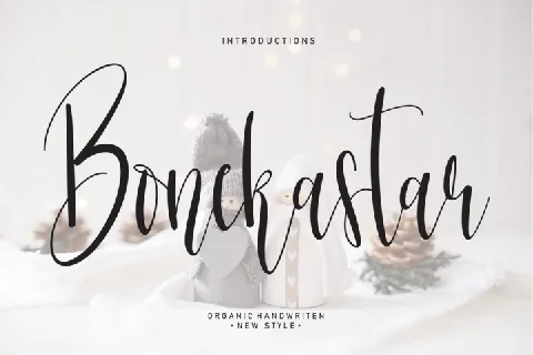 Bonekastar font