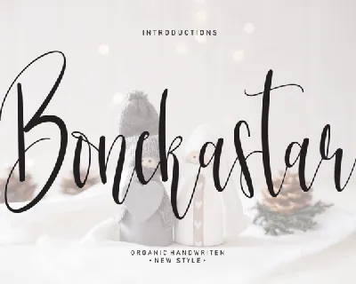 Bonekastar font