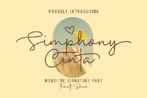 Simphony Cinta font