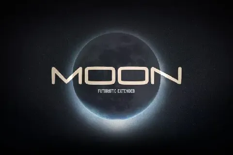 Moon Display font