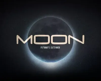 Moon Display font