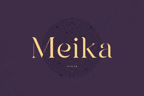 Meika font