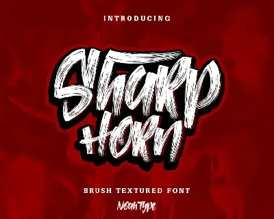 SharpHorn Demo font