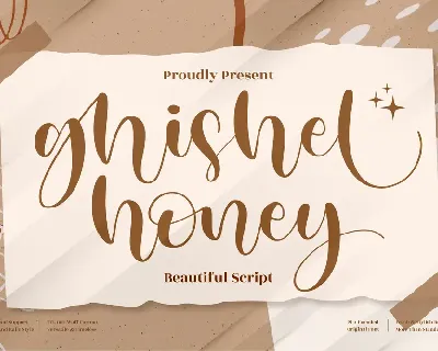 ghisel honey font
