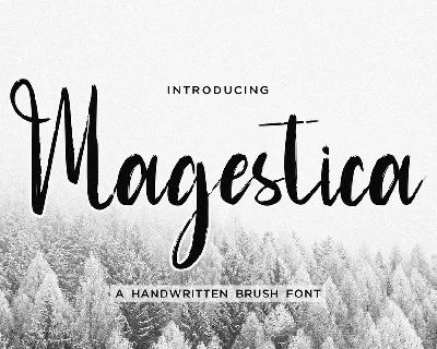 Magestica font