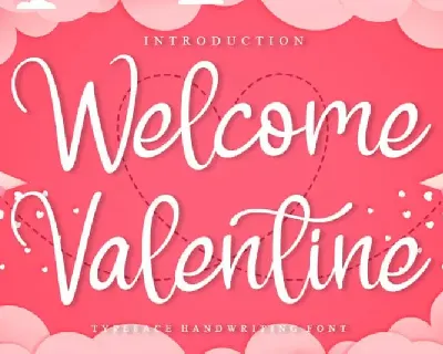 Welcome Valentine font