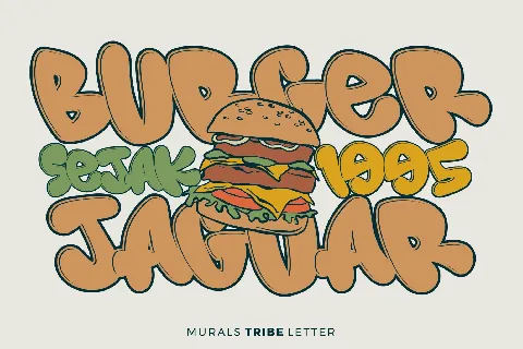 Murals Tribe Letter font