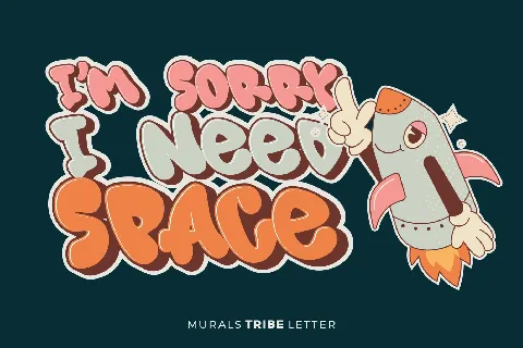 Murals Tribe Letter font