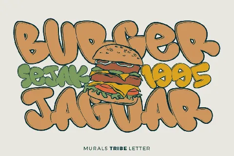 Murals Tribe Letter font