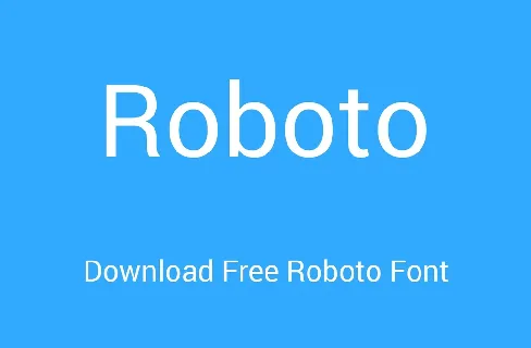 Roboto Family Free font