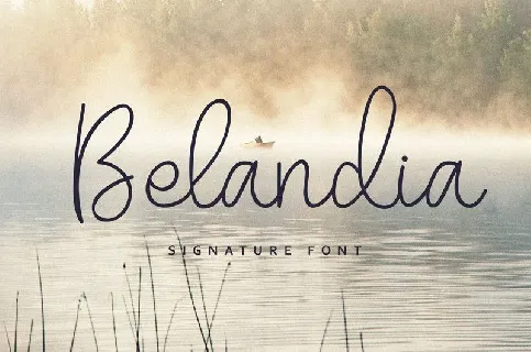 Belandia Handwritten font