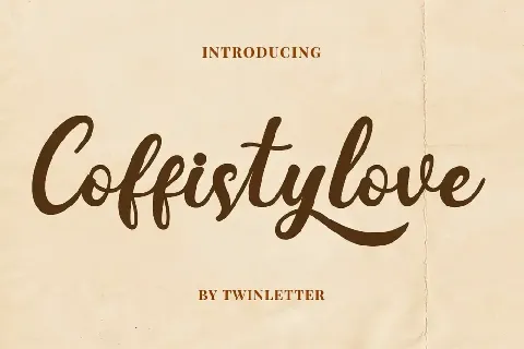 Coffistylove font