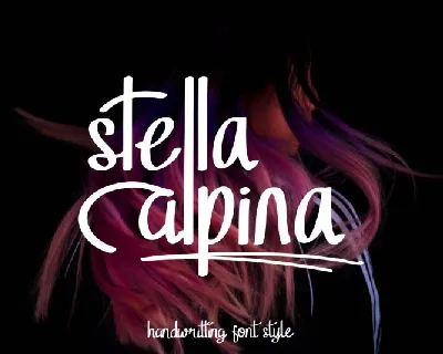 Stella Alpina Script font