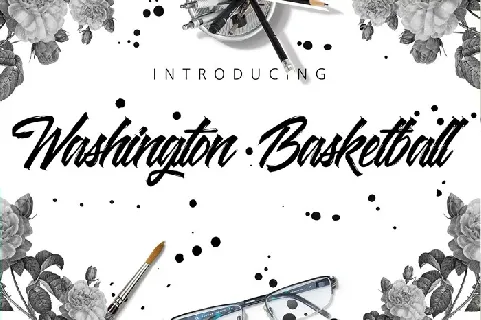 Washington Basketball font