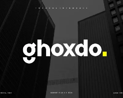 Ghoxdo font