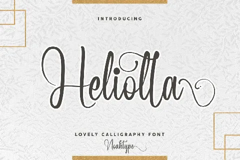 Heliolla Demo font