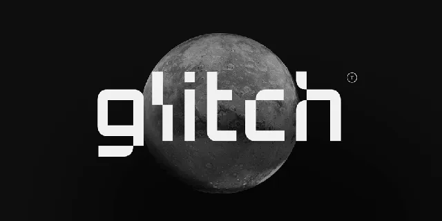 Glitch Demo font