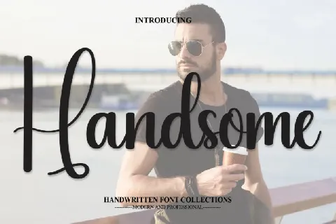 Handsome Script font