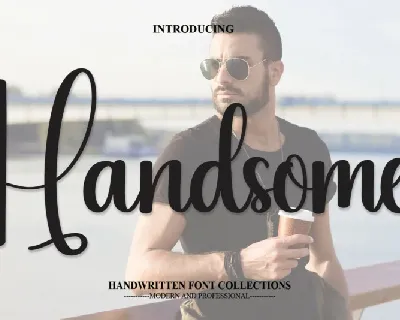 Handsome Script font