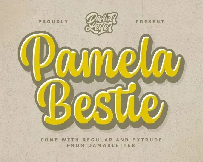 Pamela Bestie font
