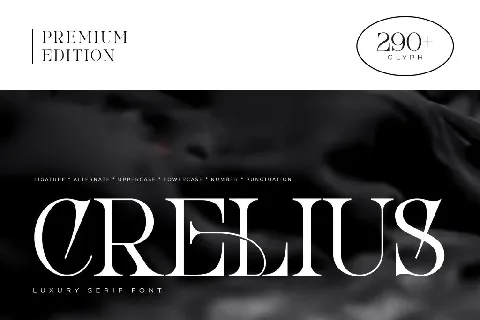 Crelius font