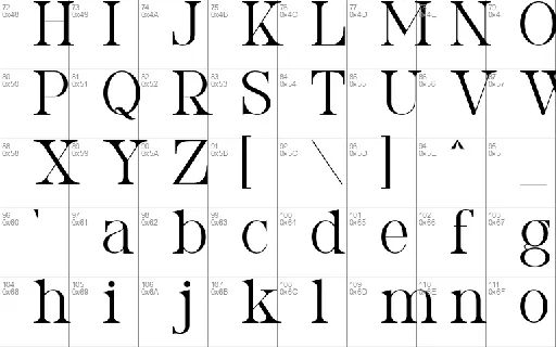 Crelius font