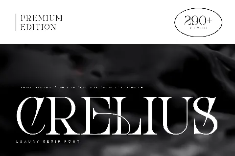 Crelius font