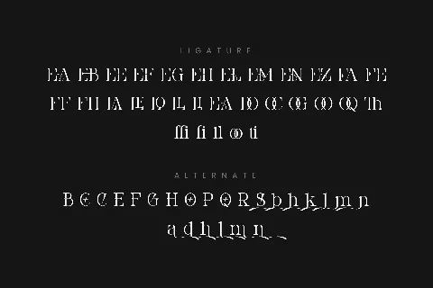 Crelius font