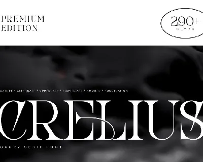 Crelius font