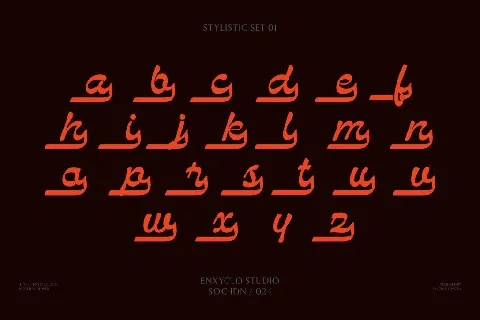 NCL Bendstag DEMO font