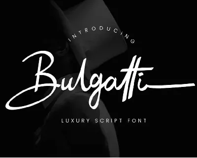 Bulgatti Luxury Script Free font