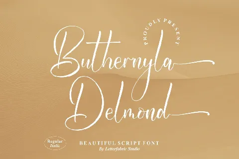 Buthernyla Delmond font