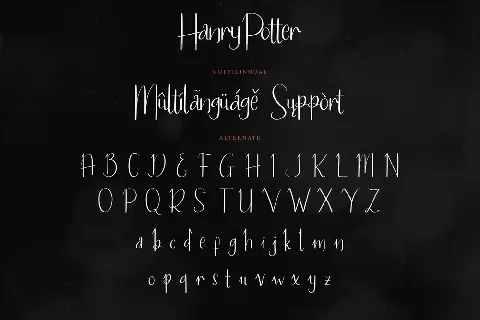 Hanry Potter Demo font