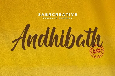 Andhibath font