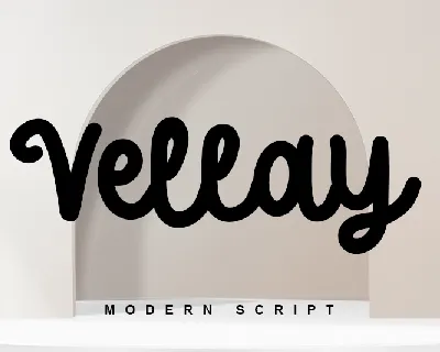 Vellay - Personal use font