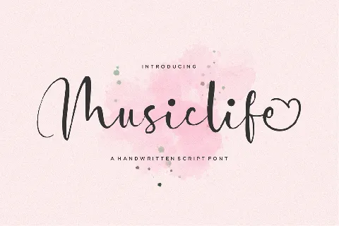 Musiclife font