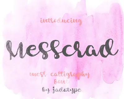 Messcrad font