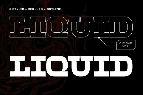 Liqury Esport - Demo Version font