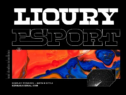 Liqury Esport - Demo Version font